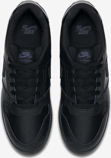 Original Mens NIKE SB DELTA FORCE VULC BLACK/ ANTHRACITE 942237 002 Size UK 11 (SA 11)