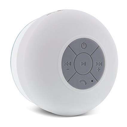 Waterproof Bluetooth Shower Speaker & Hands Free Speakerphone