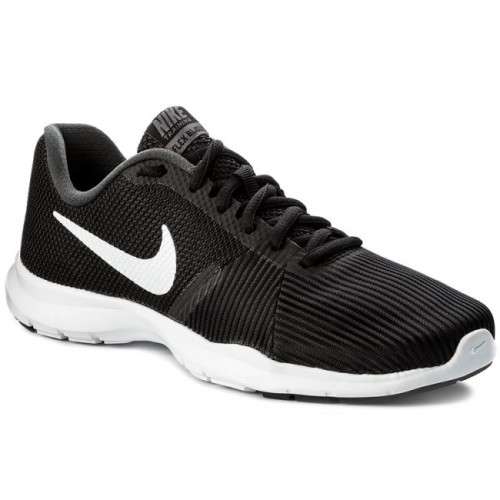 Original Women's Nike Flex Bijoux Black White/Anthracite 881863 001 Size UK 6 (SA 6)