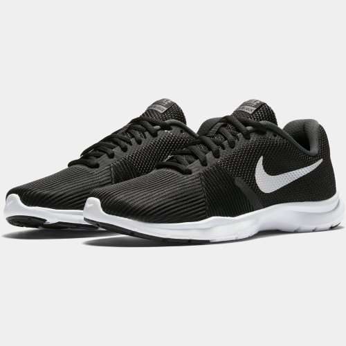 Original Women's Nike Flex Bijoux Black White/Anthracite 881863 001 Size UK 6 (SA 6)