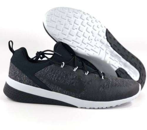 Original Mens Nike CK RACER 916780 007 Black/ White Noir Size UK 12 (SA 12)