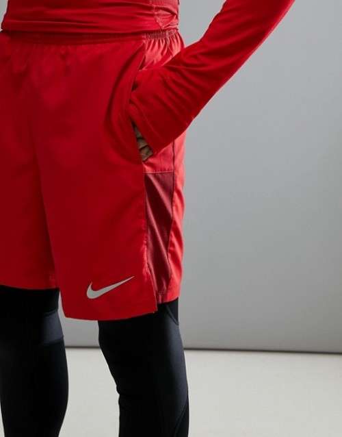 Black Friday - Original Nike Flex Challenger 7 Inch Shorts Red 856838 687 Size X Large