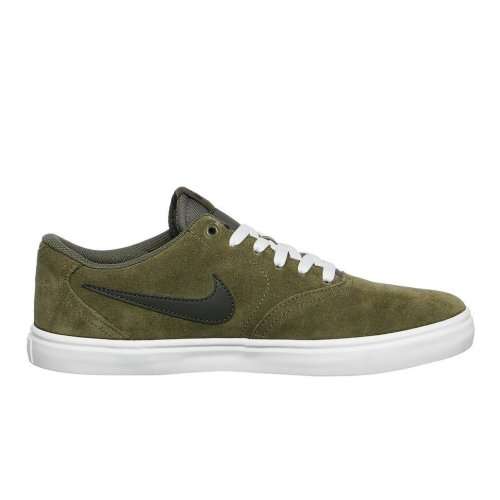 Original Mens Nike SKATEBOARD CHECK SOLARSOFT Medium Olive 843895 200 UK 12 (SA 12)