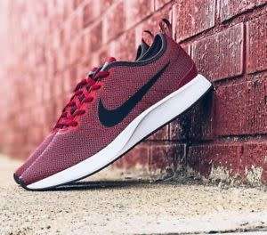 Original Mens Nike DUALTONE RACER NOBLE RED/ WINE 918227 602 UK Size 12 (SA 12)