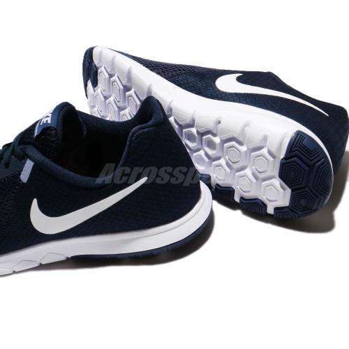 Original Mens Nike Flex Experience RN 6 Obsidian/ Blue 881802 403 Size UK 12 (SA 12)