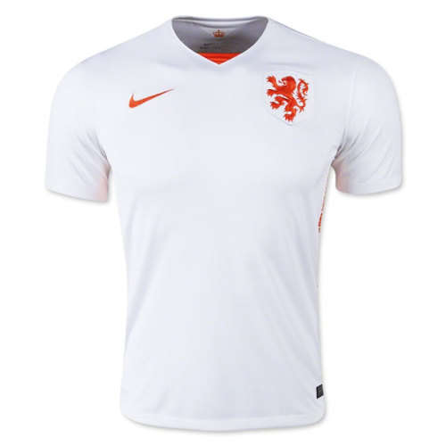 Original Mens NIKE DRI FIT NETHERLANDS SS 2015 AWAY SHIRT 640844 105 Size XL