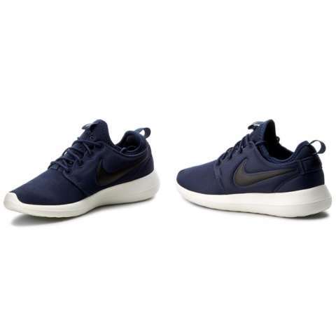 Original Mens NIKE ROSHE TWO MIDNIGHT NAVY SAIL 844656 400 Size UK 11 (SA 11)