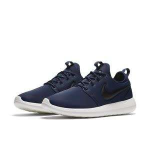 Original Mens NIKE ROSHE TWO MIDNIGHT NAVY SAIL 844656 400 Size UK 11 (SA 11)