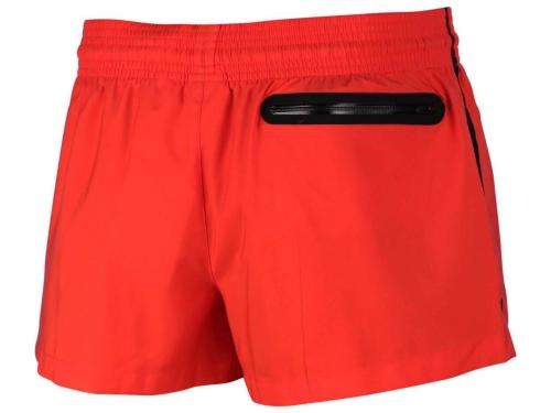 Original Women's NIKE Bonded Sport Casual Woven Shorts RED 643077 696 Size Medium