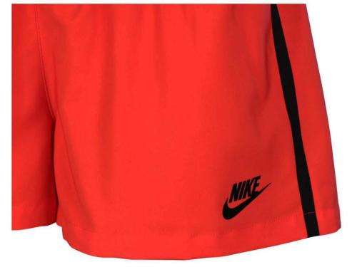 Original Women's NIKE Bonded Sport Casual Woven Shorts RED 643077 696 Size Medium