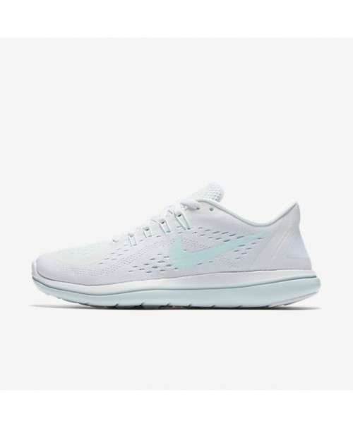 Original Women's Nike Flex 2017 RN Running White /Glacier Blue 898476 101 Size UK 6 (SA 6)