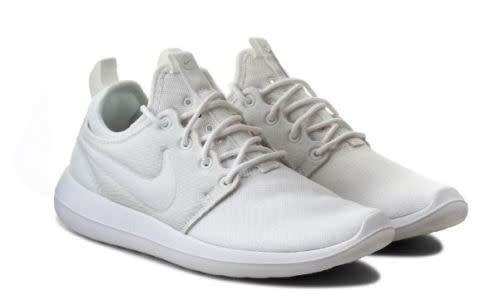 Original Women's NIKE Roshe TWO 844931 100 WHITE/ WHITE Size UK 5.5 (SA 5.5)