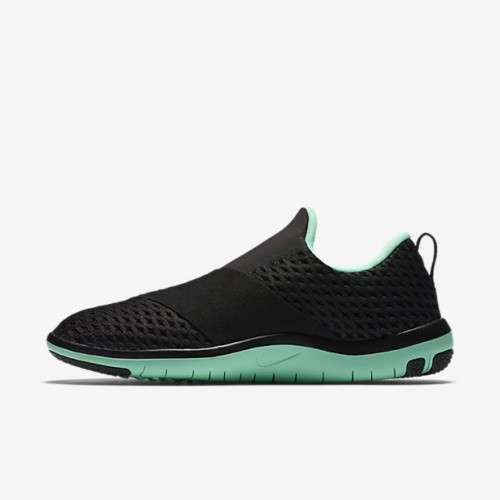 Original Women's NIKE FREE CONNECT BLACK/GREEN GLOW 843966 003 Size UK 4.5 (SA 4.5)