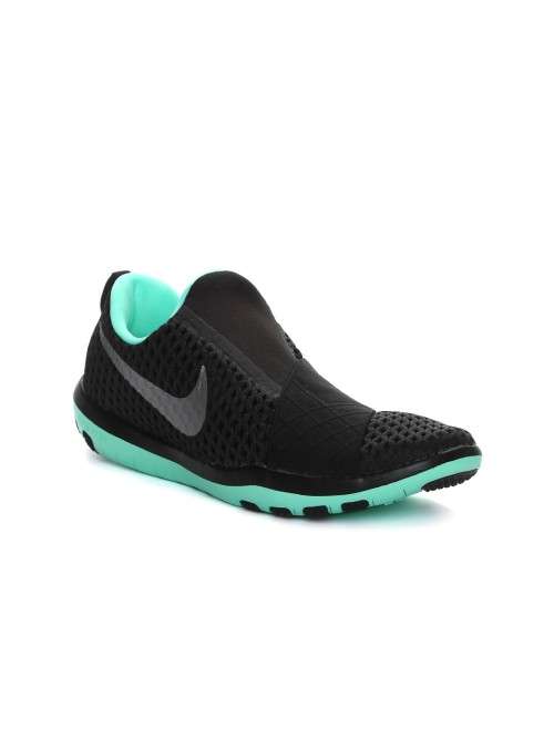 Original Women's NIKE FREE CONNECT BLACK/GREEN GLOW 843966 003 Size UK 4.5 (SA 4.5)