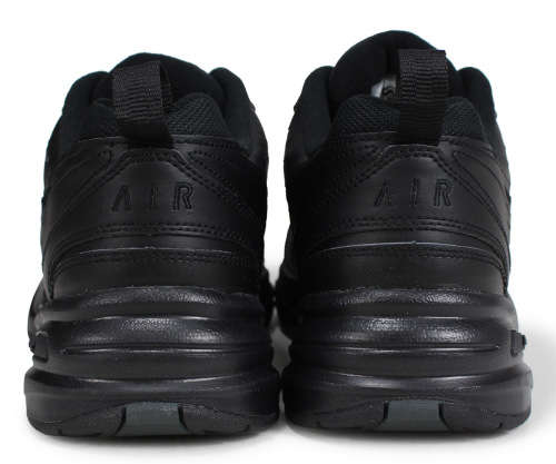 Original Mens NIKE Air MONARCH IV Black/Black 415445 001 Size UK 11 (SA 11)