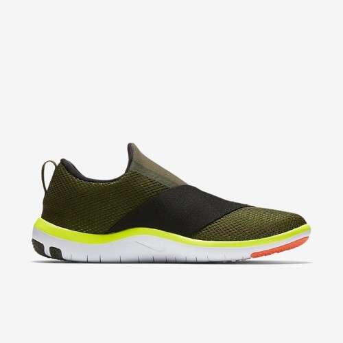 Original Women's NIKE FREE CONNECT CARGO KHAKI/ BLACK 843966 302 Size UK 5 (SA 5)