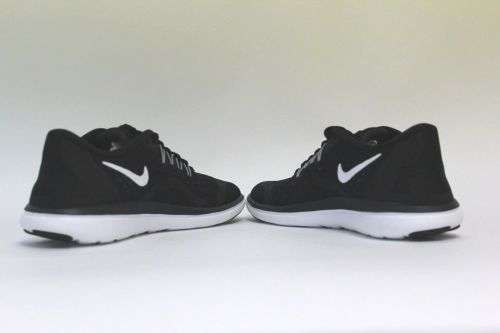 Original Women's Nike Flex 2017 RN Running Black /White/ Anthracite 898476 001 Size UK 4.5