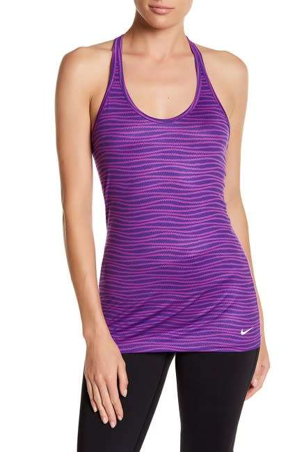 Original Womens Nike Fit Veneer Tank TOP 726116 556 Size Medium