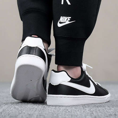 Original Women's NIKE Sportswear Court Majestic Black /White FUCHSIA 454256 017 UK 6 (SA 6)