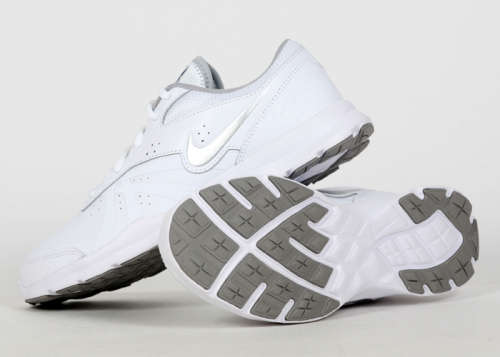 Original Womens NIKE CORE MOTION TR 2 White/ MTL SILVER 749179 100 Size UK 5 (SA 5)