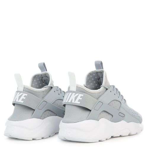 Original Mens Nike AIR HUARACHE RUN ULTRA 819685 007 Wolf Grey/Pale Grey Size UK 8/ 9 (SA 8/9)