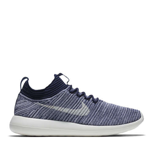 Original Women's NIKE Roshe TWO FLYKNIT V2 917688 400 College Navy/ Sail Size UK 5.5 (SA 5.5)