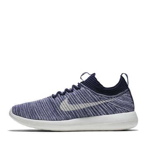 Original Women's NIKE Roshe TWO FLYKNIT V2 917688 400 College Navy/ Sail Size UK 5.5 (SA 5.5)