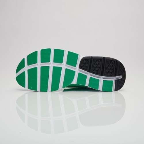 Original Mens NIKE SOCK DART KNIT JAQUARD Wolf Grey/Green-White 819686 004 UK Size 10 (SA 10)