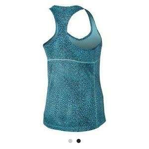 Original Womens Nike Crackle Miler Tank 858015 409 Size Medium