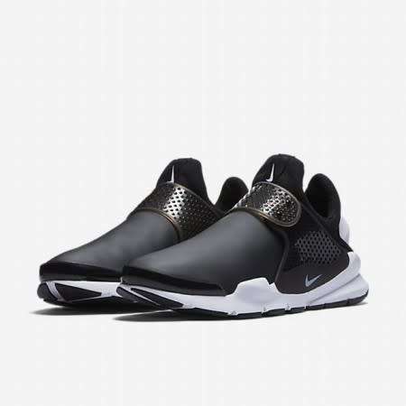 Original Mens NIKE SOCK DART SE (Special Edition) Black/ White 911404 001 UK Size 10 (SA 10)