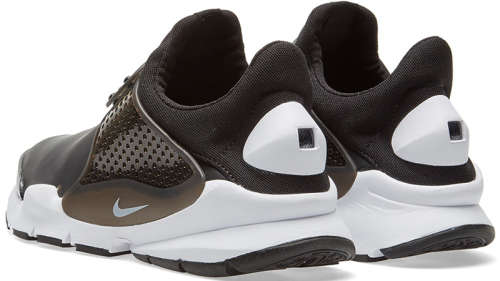Original Mens NIKE SOCK DART SE (Special Edition) Black/ White 911404 001 UK Size 10 (SA 10)
