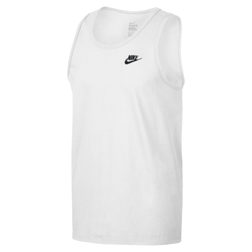 Original Mens Nike Tank Top Embroidered Futura Sleeveless Cotton Vest White 827282 100 Size X Large