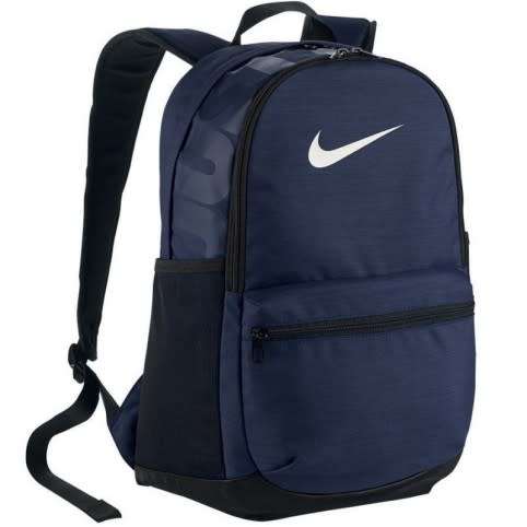 Original NIKE Brasilia Training Backpack Midnight Navy Blue BA5329 410