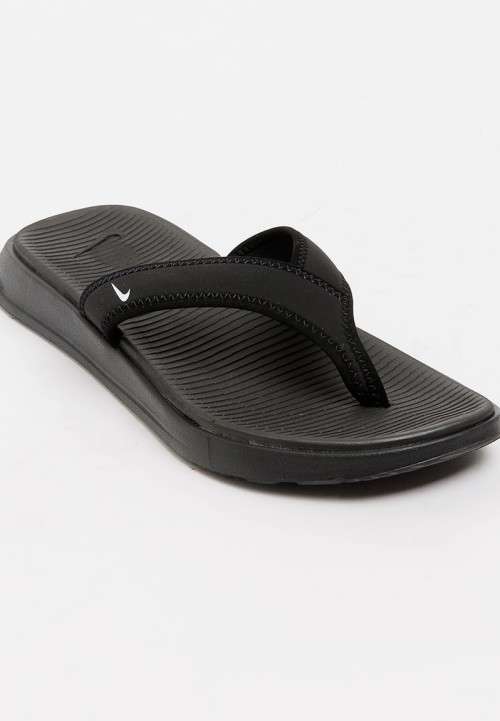 Original Mens Nike Ultra Celso Thong Flip Flops Black 882691 002 Size UK 7 SA 7