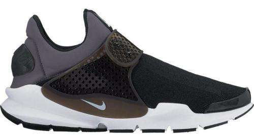 Original Mens NIKE SOCK DART KJCRD Black/ White/ Grey 819686 007 UK Size 8 (SA 8)