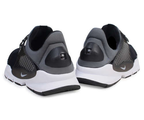 Original Mens NIKE SOCK DART KJCRD Black/ White/ Grey 819686 007 UK Size 8 (SA 8)