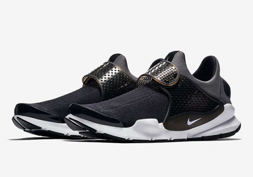 Original Mens NIKE SOCK DART KJCRD Black/ White/ Grey 819686 007 UK Size 8 (SA 8)