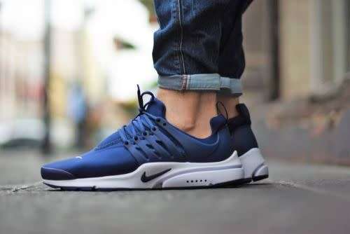 Original Mens Nike AIR PRESTO Essential Sneakers Binary Blue | 848187 402 Size UK 10 (SA 10)