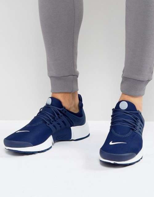 Original Mens Nike AIR PRESTO Essential Sneakers Binary Blue | 848187 402 Size UK 10 (SA 10)