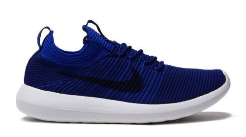 Original Mens NIKE ROSHE TWO FLYKNIT V2 Deep Royal Blue 918263 400 Size UK 10 (SA 10)