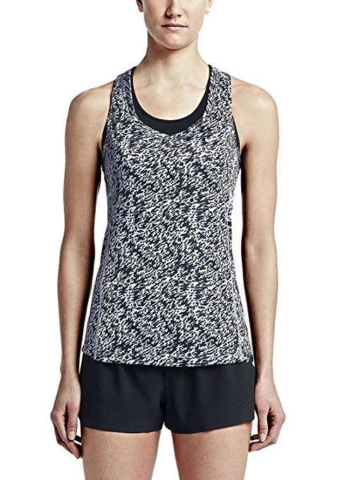 Original Womens Nike Pronto Miler Running Tank 719541 100 Size Large
