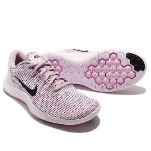 Original Women's Nike Flex 2018 RN (latest) Plum Chalk/ Pink Running AA7408 500 Size UK 5.5 (SA 5.5)