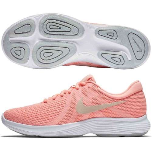 Original Women's NIKE Revolution 4 (latest) 908999 602 Pink/ Guava Ice Size UK 5.5 (SA 5.5)
