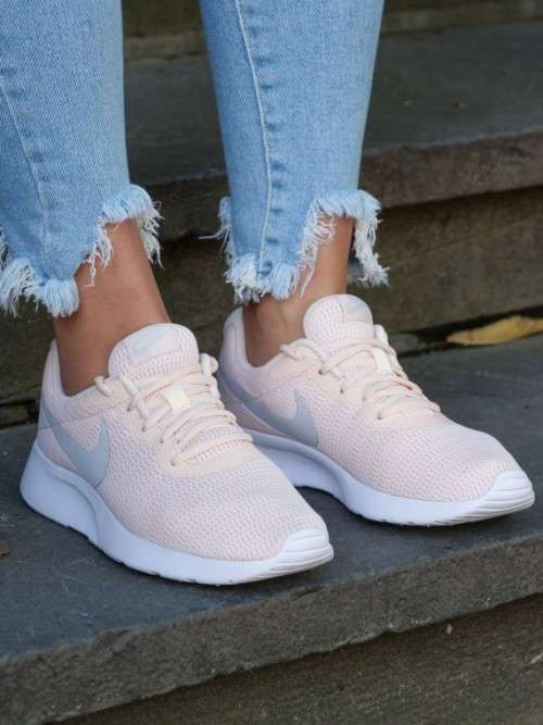 Original Women's Nike Tanjun Guava Ice/ Vast Grey-White 812655 800 UK 5.5 (SA 5.5)