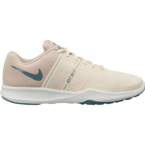Original Women's NIKE City Trainer 2 (latest) Particle Beige/ Teal AA7775 201 UK Size 4.5 (SA 4.5)
