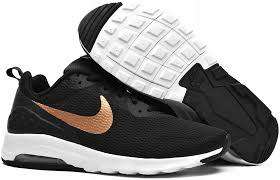 Original Women's Nike Air Max Motion Black/ Metallic Gold 833662 002 Size UK 5 (SA 5)