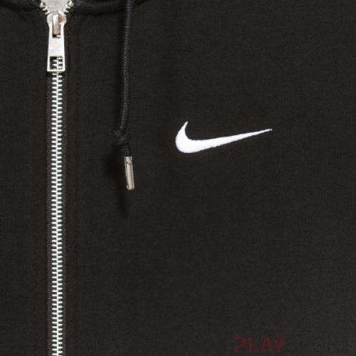 Original Mens Nike Classic Full Zip Hooded Sweatshirt BLACK  813267 010 Choose from Large/ XL