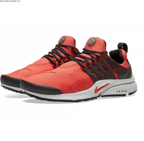 Original Mens Nike AIR PRESTO Essential Sneakers Track Red | 848187 600 Size UK 11 (SA 11)