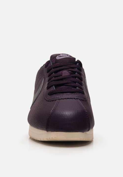 Original Mens NIKE Classic Cortez Leather Burgundy Ash/ Gunsmoke 749571 601 Size UK 9 (SA 9)
