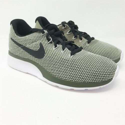 Original Women's Nike Tanjun Racer Cargo Khaki /Black- Light Bone 921668 301 UK 5 (SA 5)